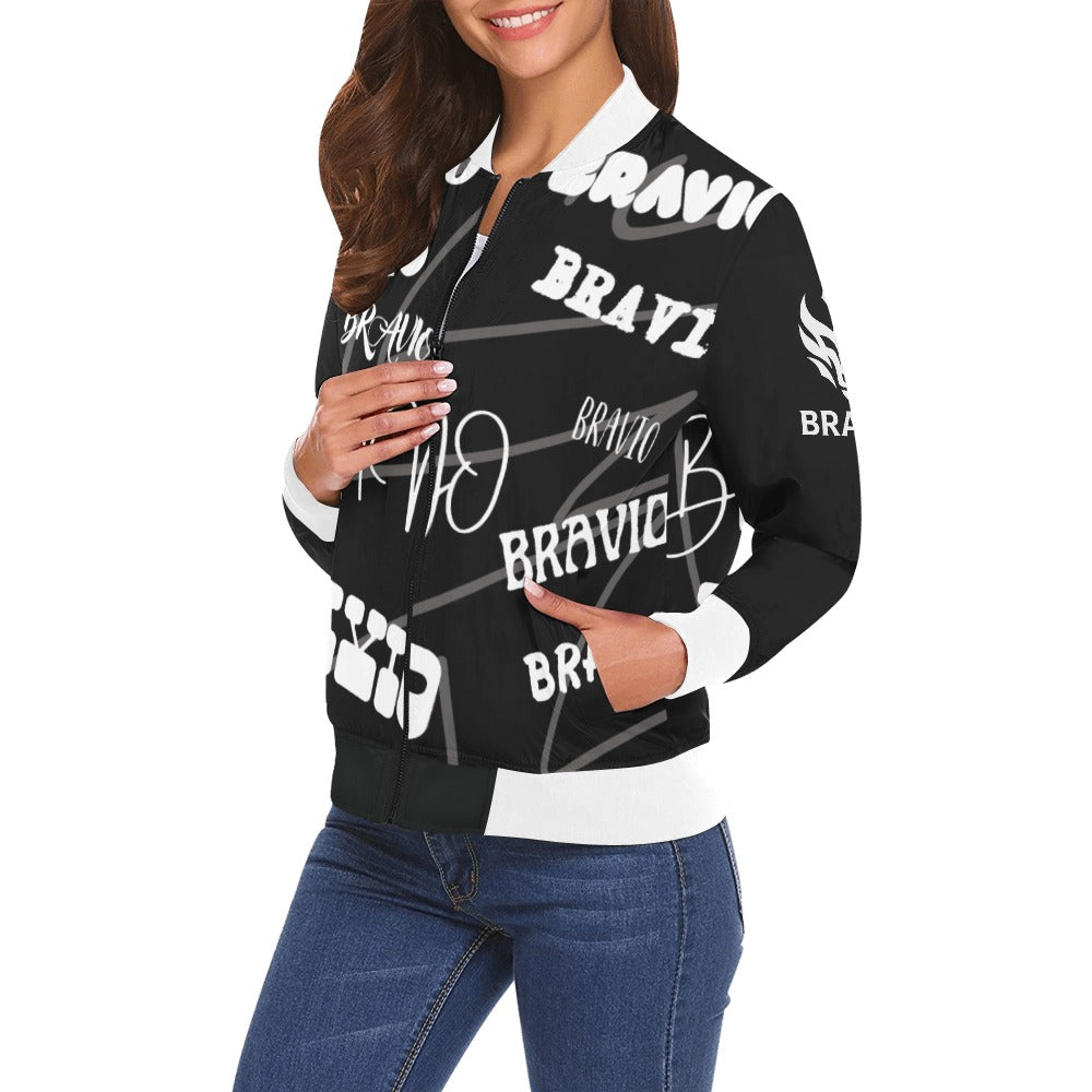 Bomber Feminina BRAVIO “Signature Drop” | Edição Limitada