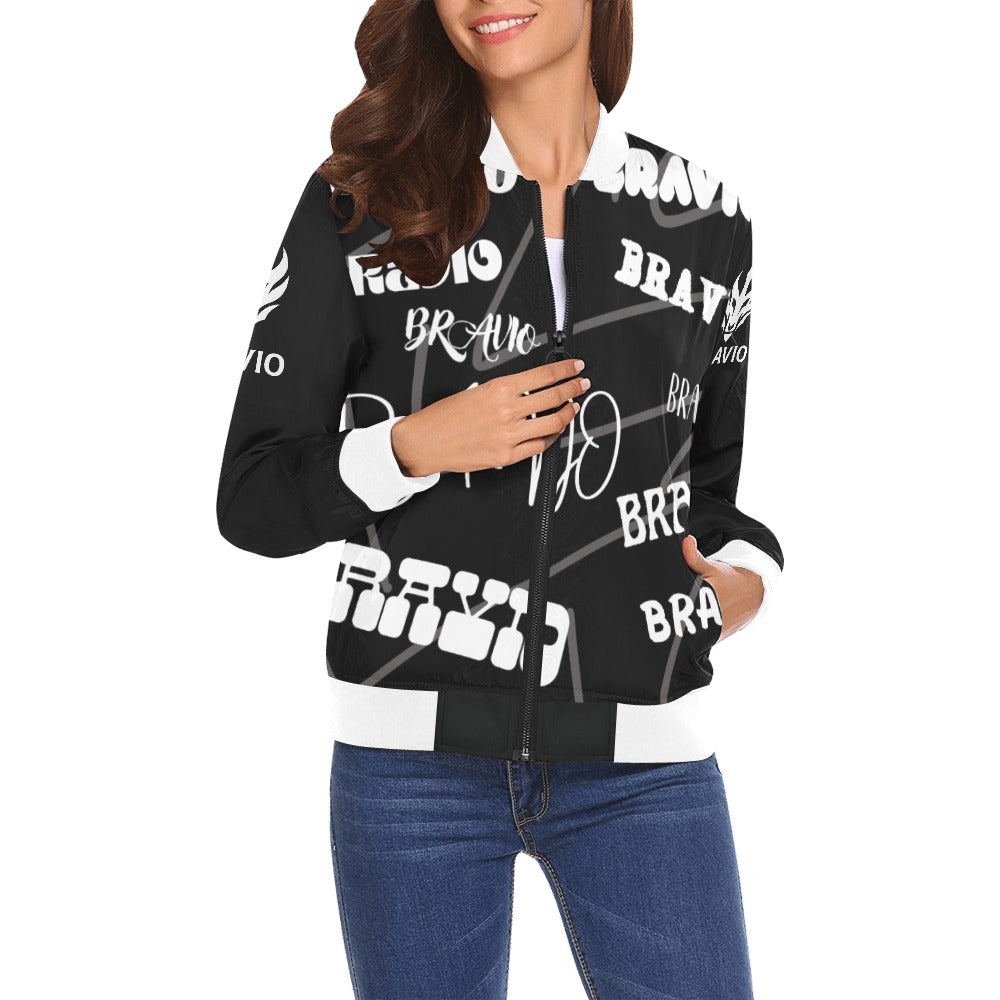 Bomber Feminina BRAVIO “Signature Drop” | Edição Limitada