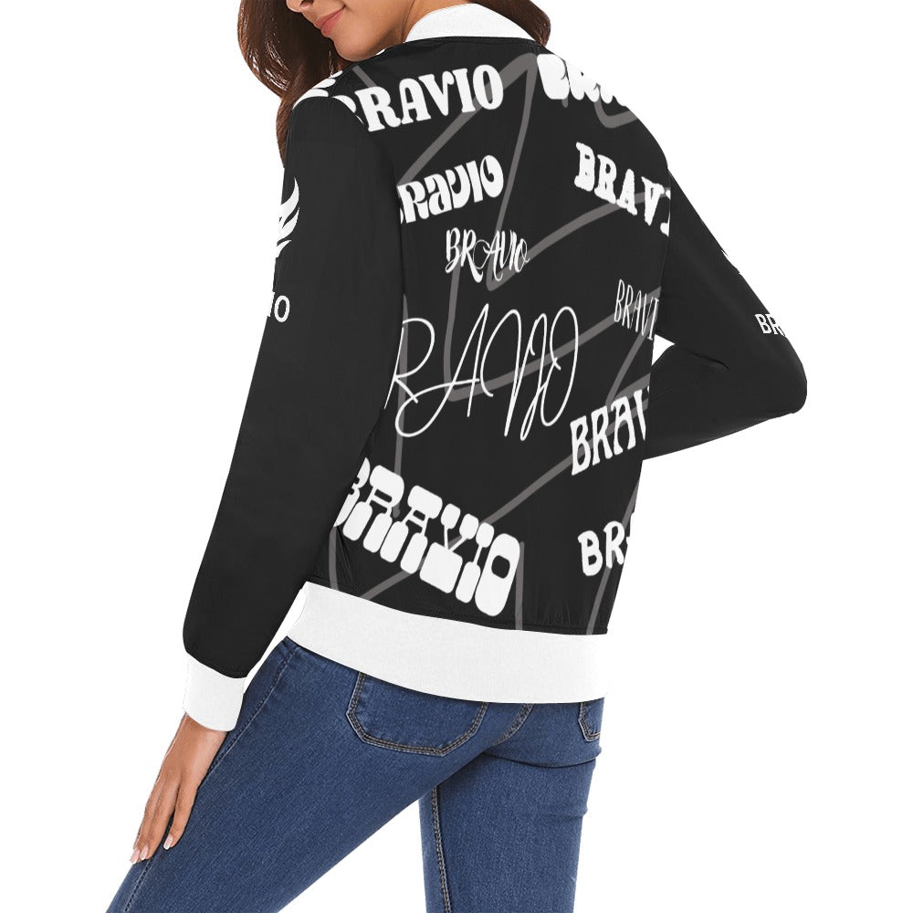 Bomber Feminina BRAVIO “Signature Drop” | Edição Limitada