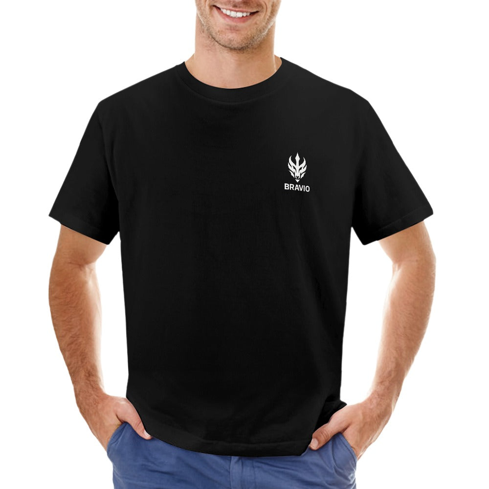 T-Shirt BRAVIO Clássica – 100% Algodão